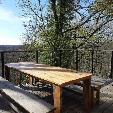 Gite Esprit Cabane Spacieux Avec Acces Spa Privatif Et Piscine De 2 A 10 Voyageurs 4*